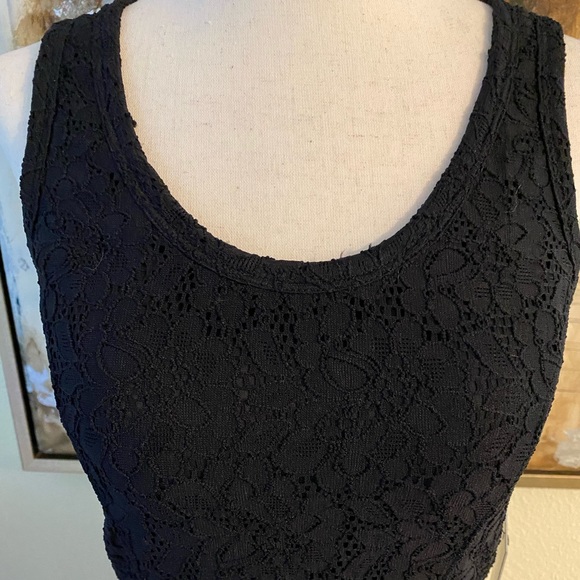 Express fully lined black dress size S petite BNWT - Picture 7 of 11